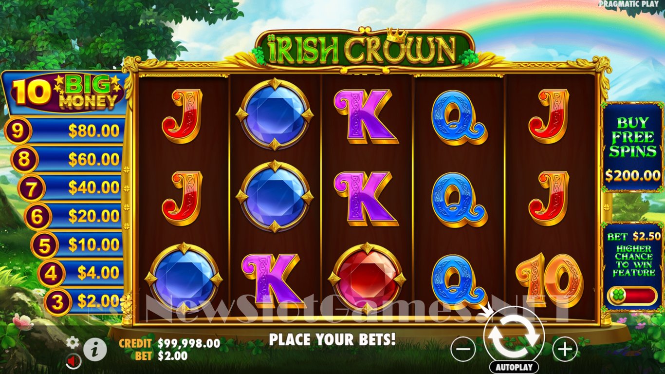 Irish Crown Slot Demo Image