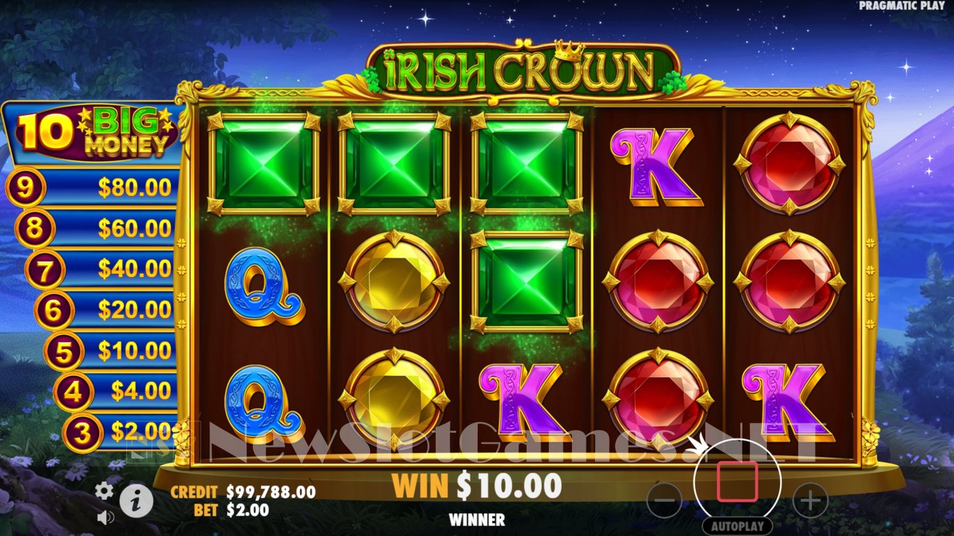 Irish Crown Slot Slot Image in Demo - pic. 11