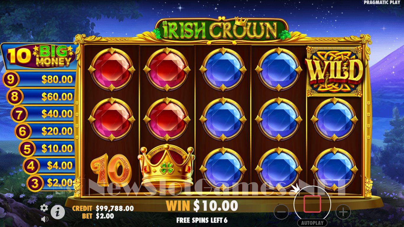 Irish Crown Slot Slot Image in Demo - pic. 12