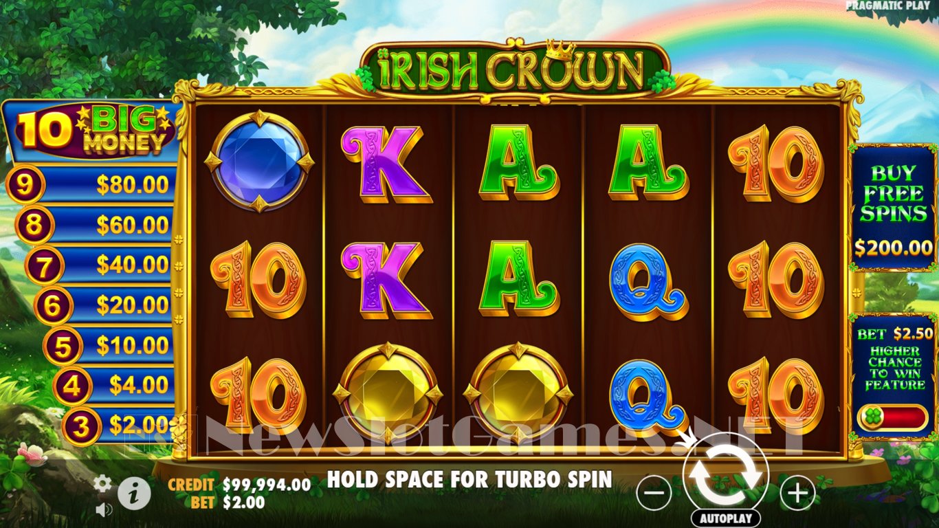 Irish Crown Slot Slot Image in Demo - pic. 2