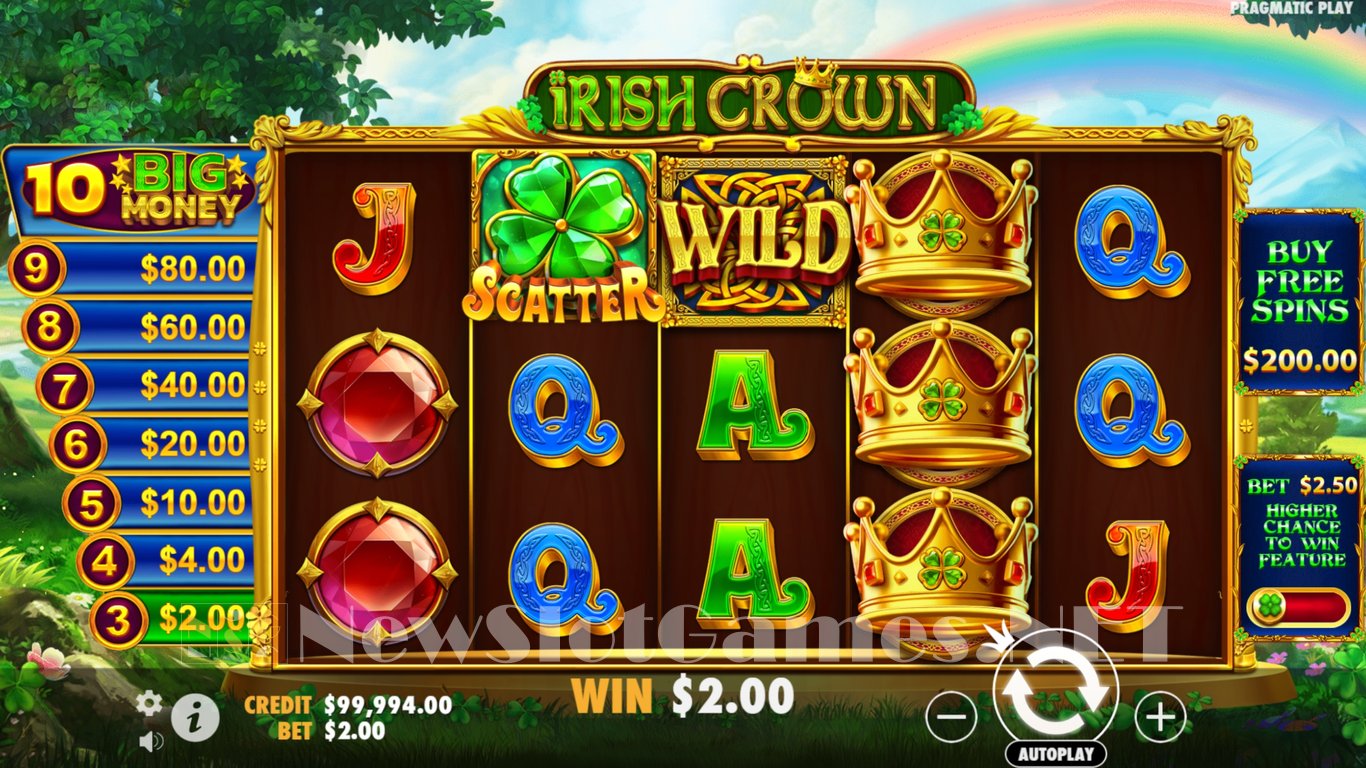 Irish Crown Slot Slot Image in Demo - pic. 3