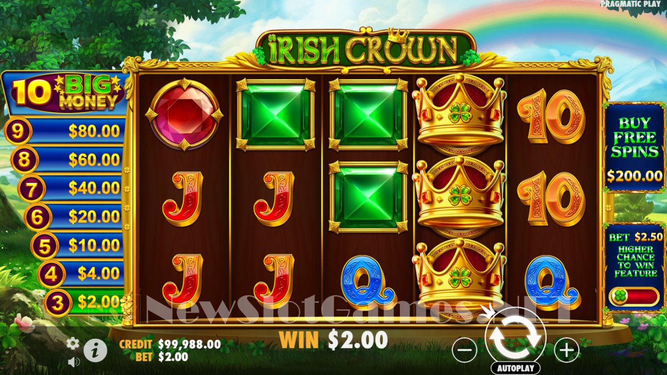 Irish Crown Slot Slot Image in Demo - pic. 5