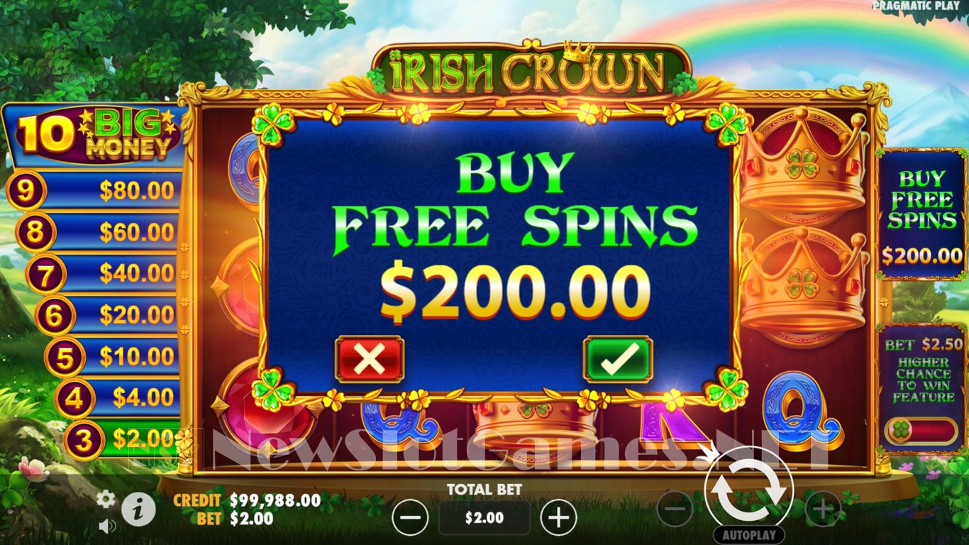 Irish Crown Slot Slot Image in Demo - pic. 8