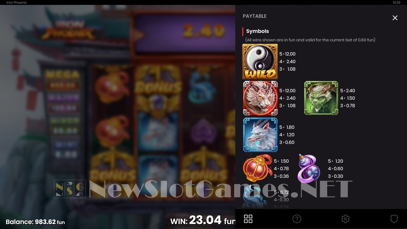 Iron Phoenix Slot Slot Image in Demo - pic. 19
