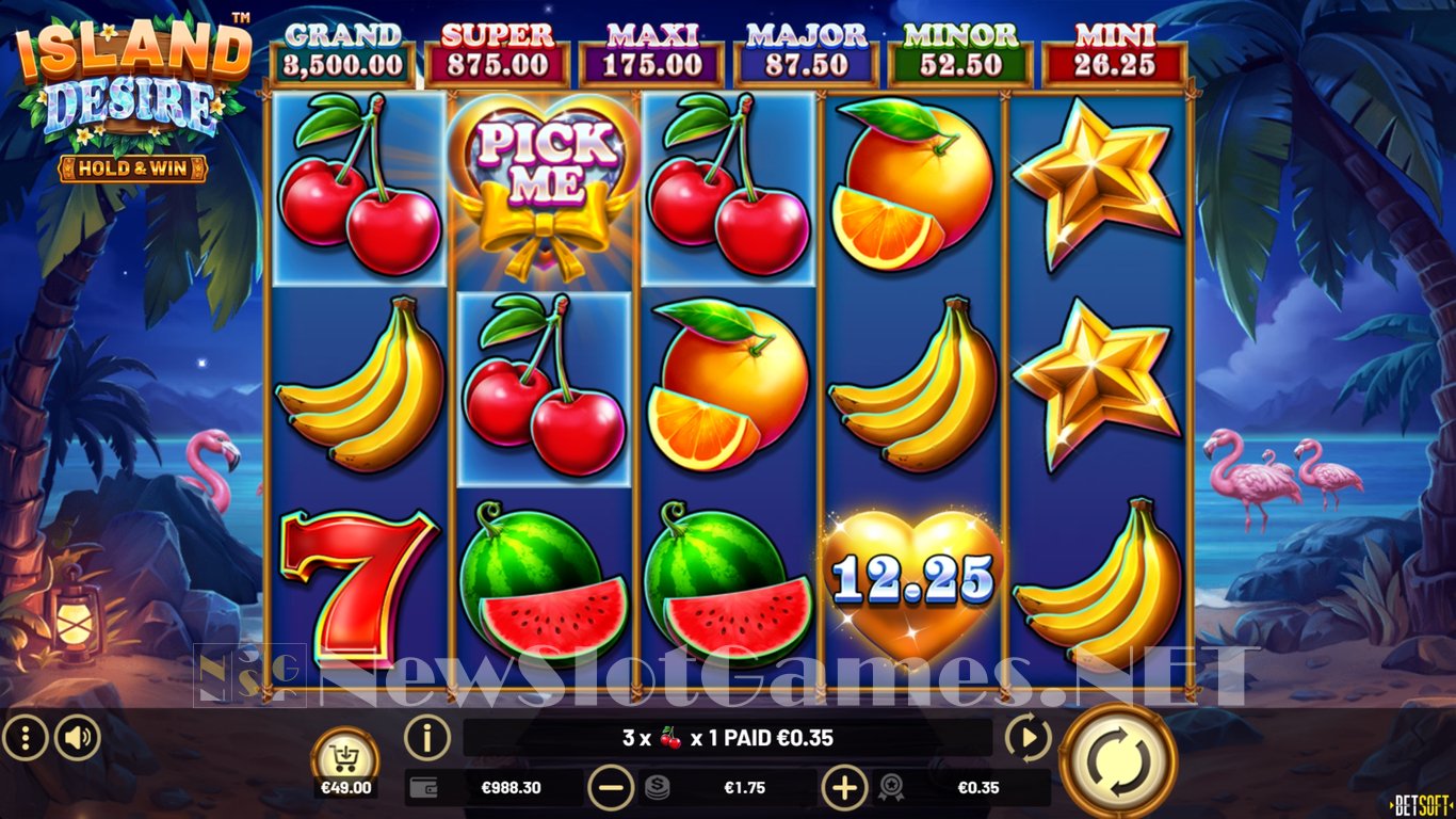 Island Desire Hold & Win Slot Slot Image in Demo - pic. 3