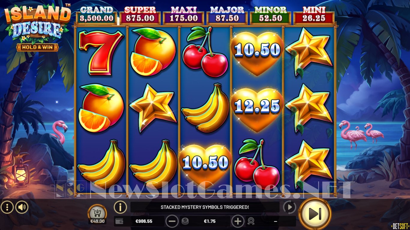 Island Desire Hold & Win Slot Slot Image in Demo - pic. 4