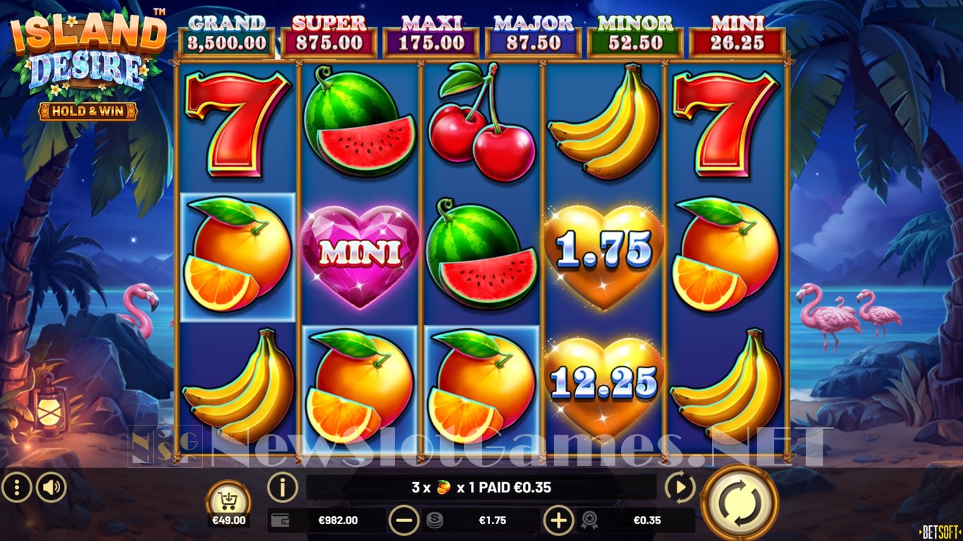 Island Desire Hold & Win Slot Slot Image in Demo - pic. 5
