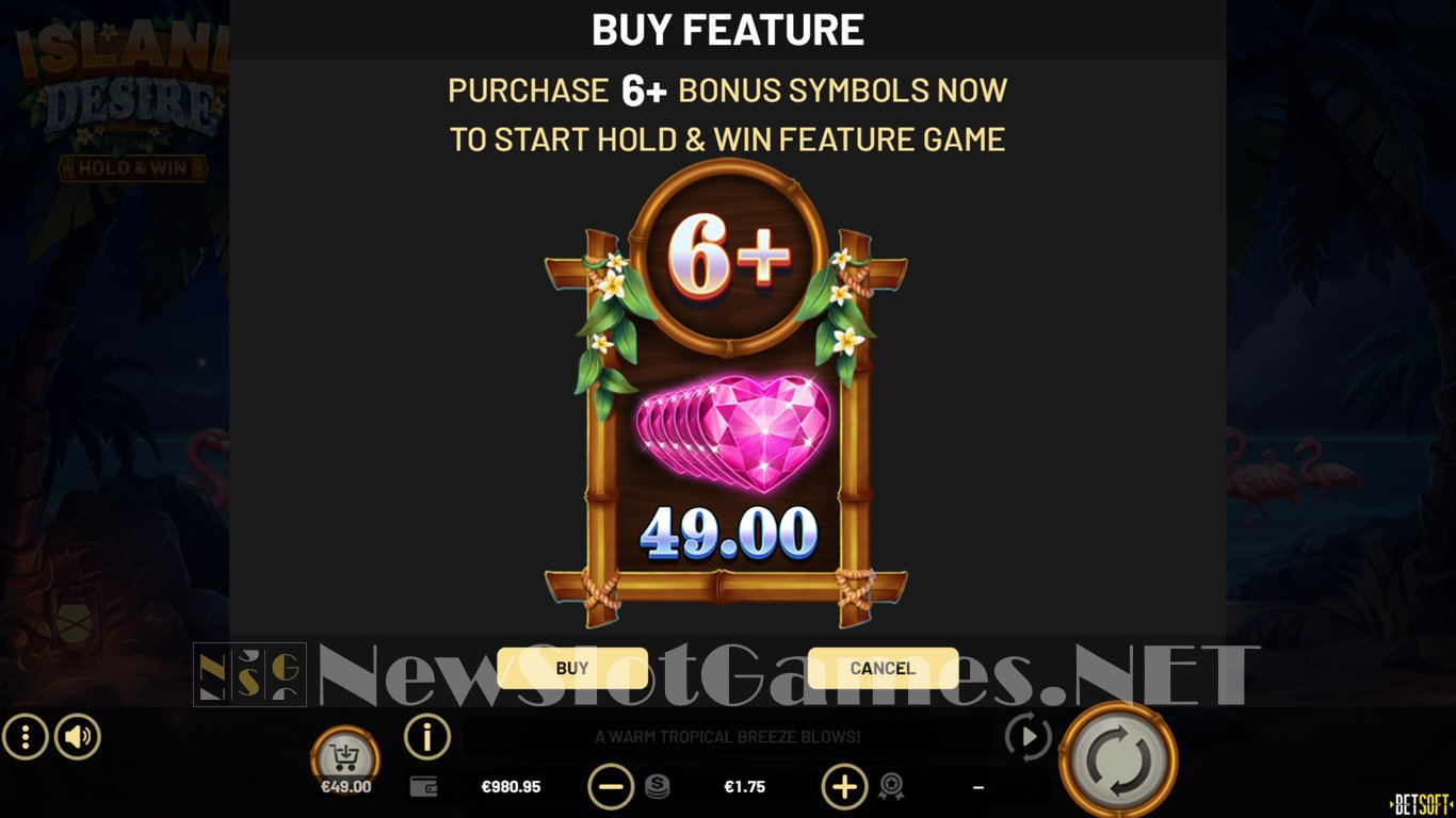 Island Desire Hold & Win Slot Slot Image in Demo - pic. 6