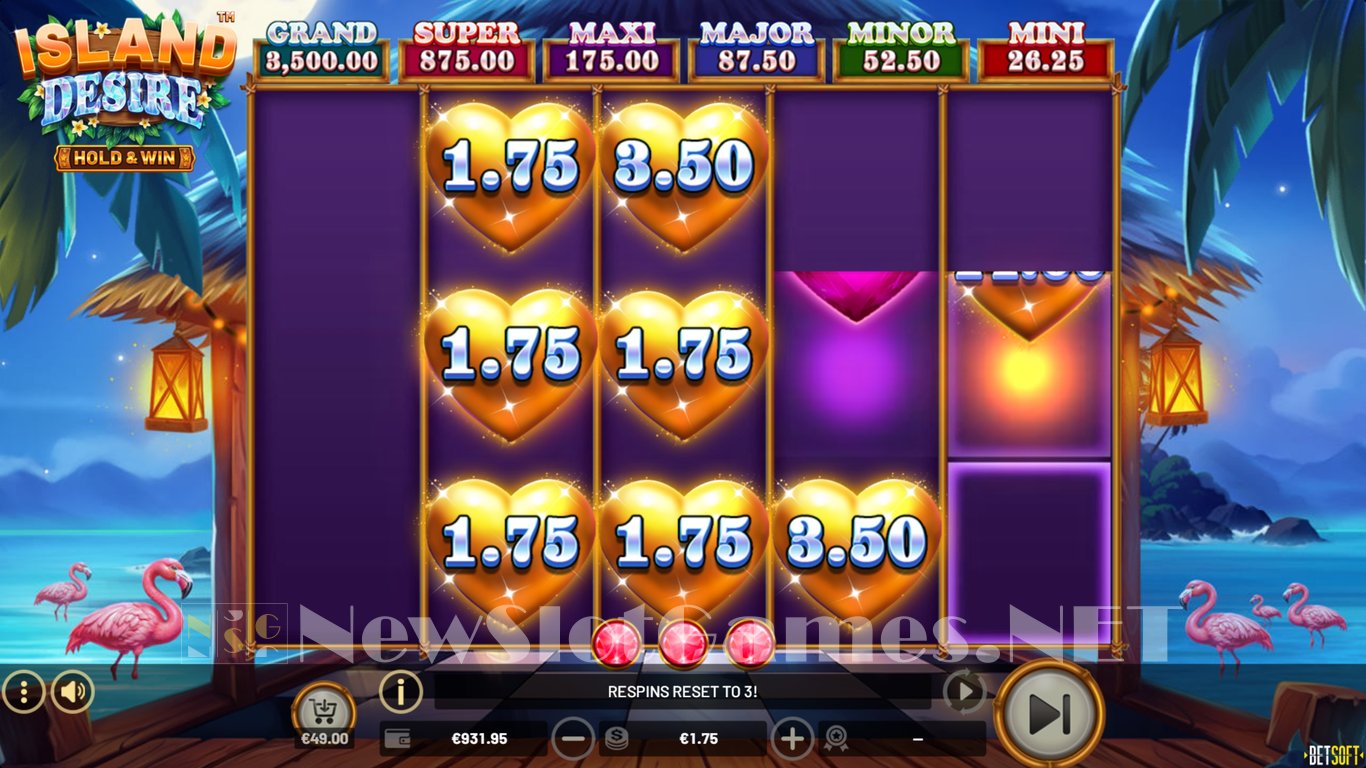 Island Desire Hold & Win Slot Slot Image in Demo - pic. 9