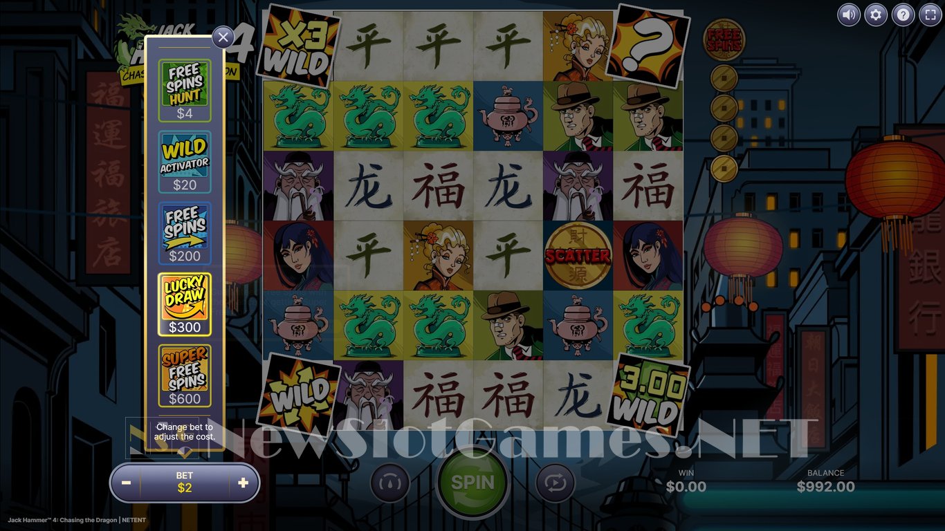 Jack Hammer 4 Chasing The Dragon Slot Slot Image in Demo - pic. 4