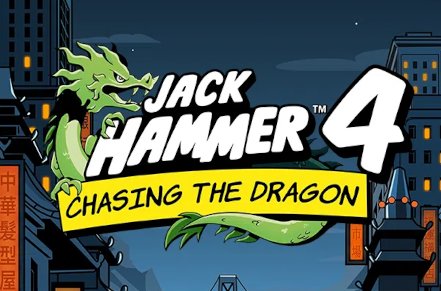 Jack Hammer 4 Chasing The Dragon Slot Logo