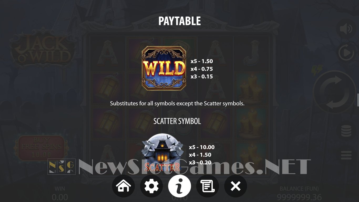 Jack O Wild Slot Slot Image in Demo - pic. 5