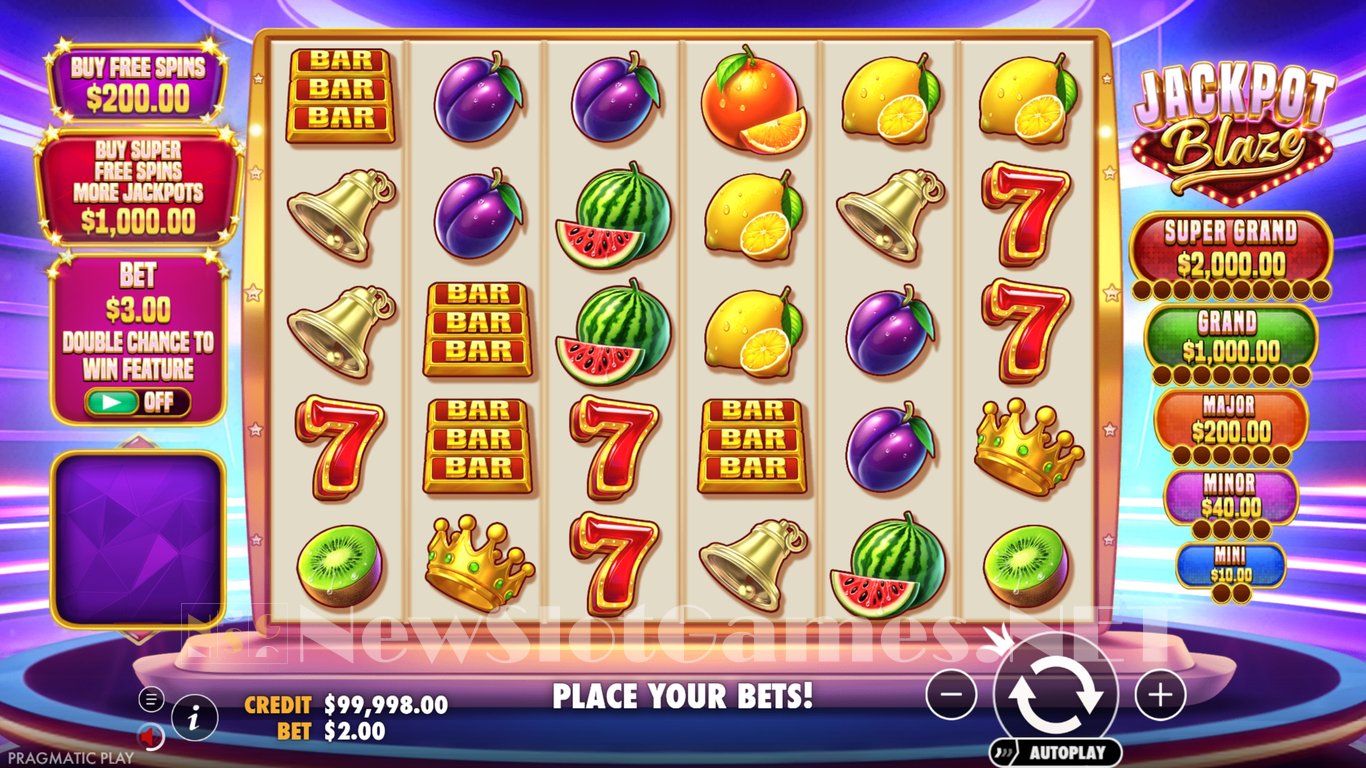 Jackpot Blaze Slot Demo Image