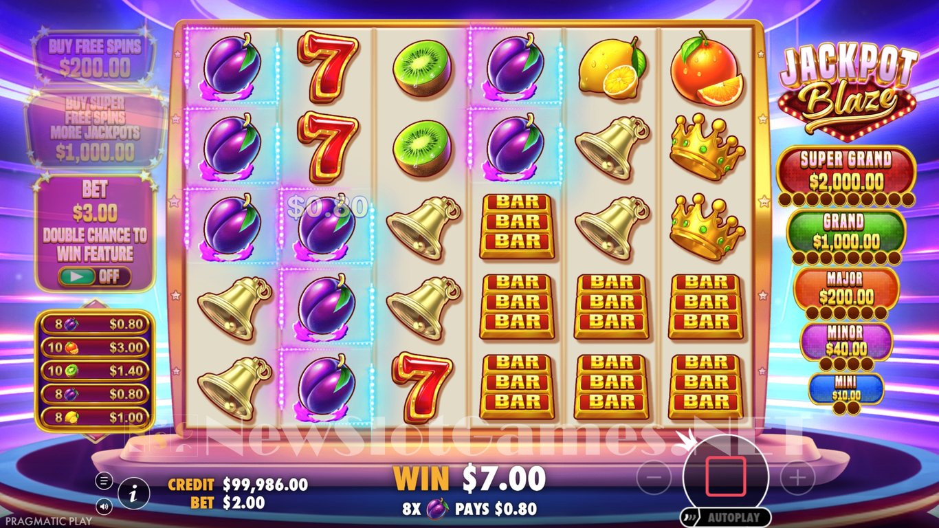 Jackpot Blaze Slot Slot Image in Demo - pic. 4