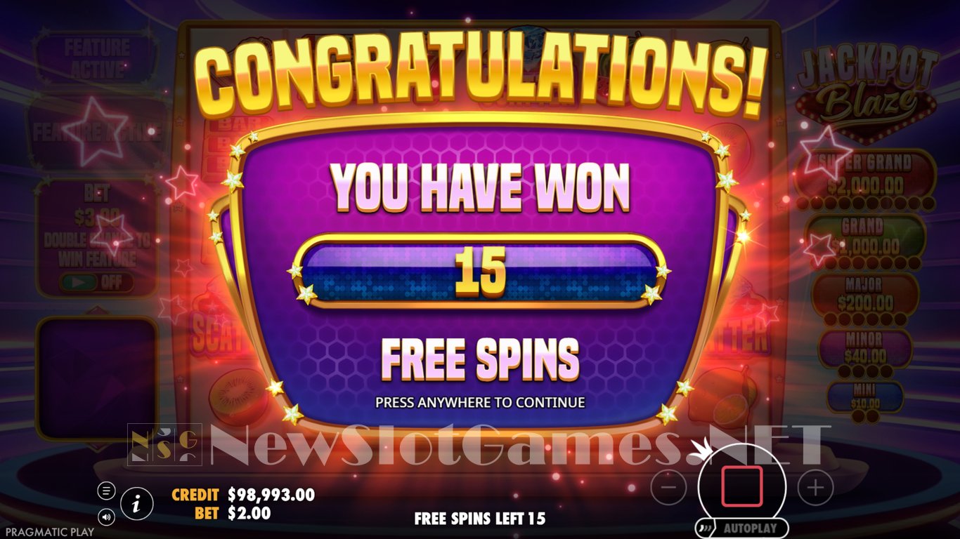 Jackpot Blaze Slot Slot Image in Demo - pic. 7