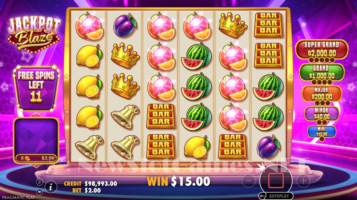 Jackpot Blaze Slot Slot Image in Demo - pic. 9
