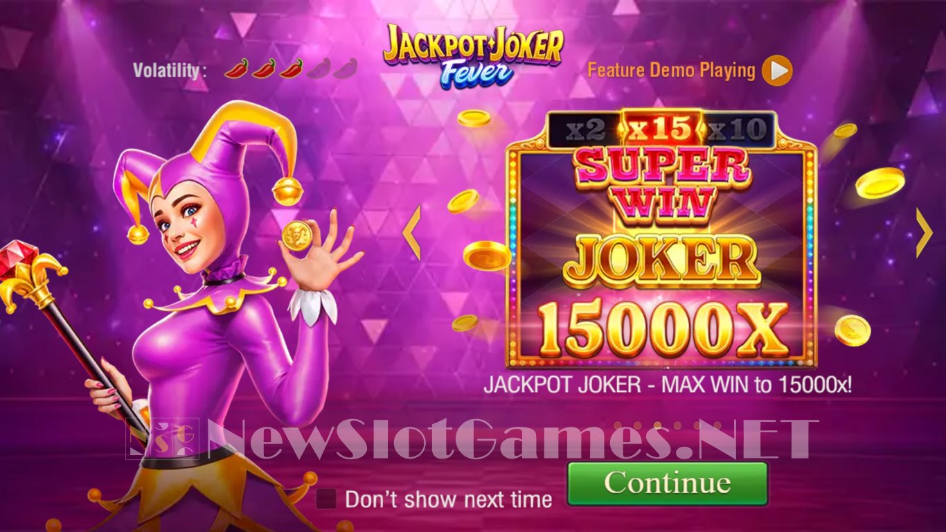 Jackpot Joker Fever Slot Demo Image