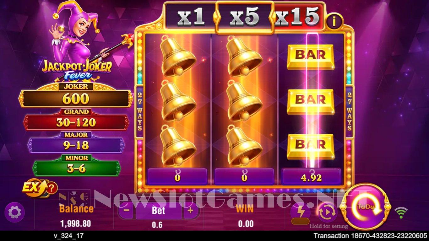 Jackpot Joker Fever Slot Slot Image in Demo - pic. 3