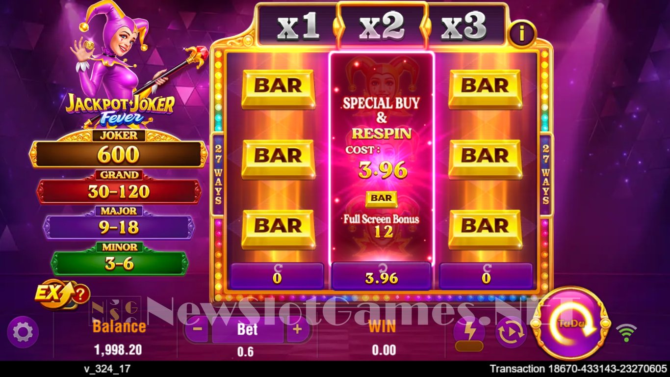 Jackpot Joker Fever Slot Slot Image in Demo - pic. 4