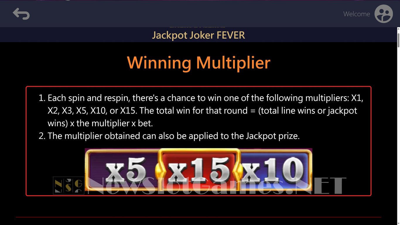 Jackpot Joker Fever Slot Slot Image in Demo - pic. 6