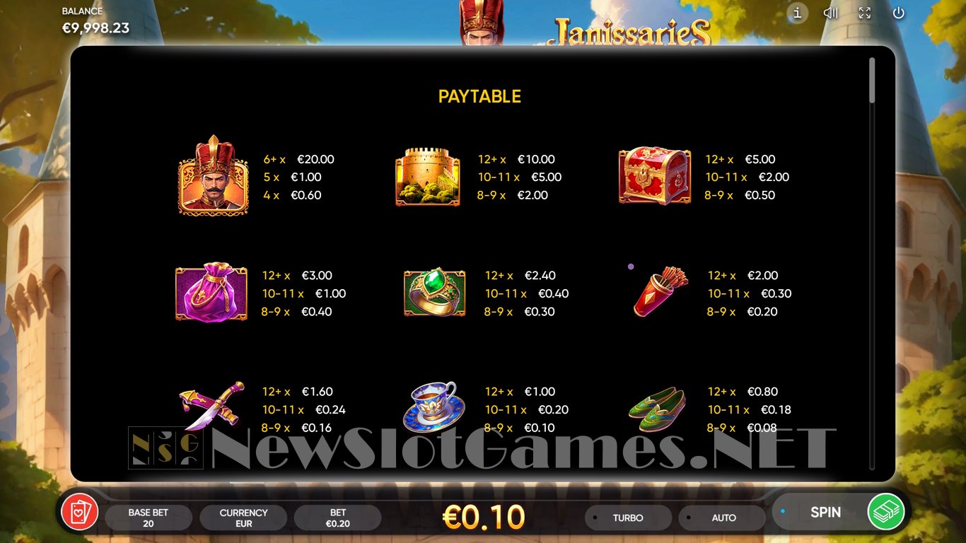 Janissaries Slot Slot Image in Demo - pic. 8