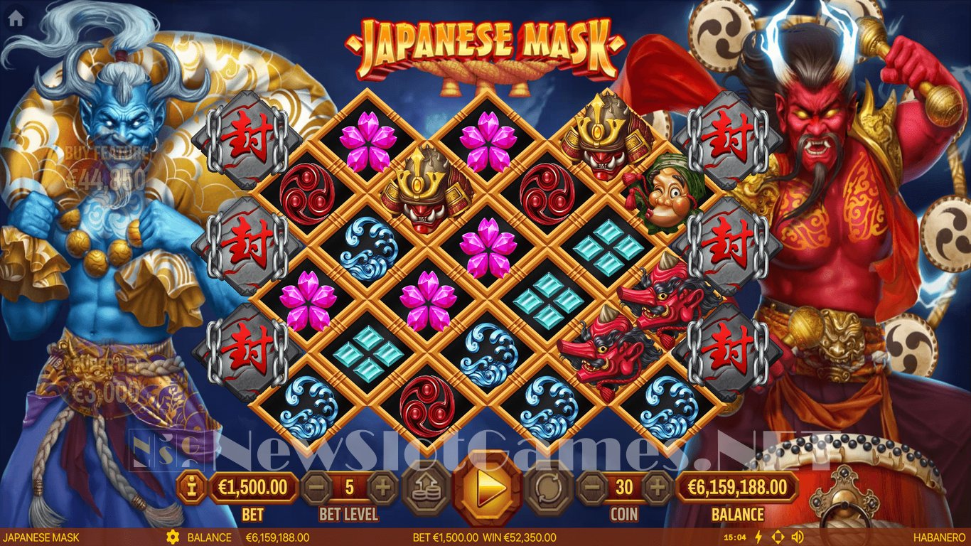 Japanese Mask Slot Slot Image in Demo - pic. 6