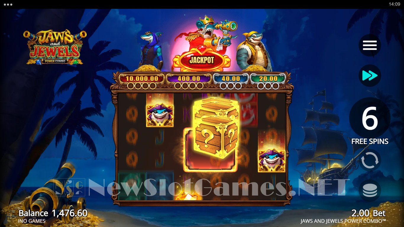 Jaws and Jewels Power Combo Slot Slot Image in Demo - pic. 6