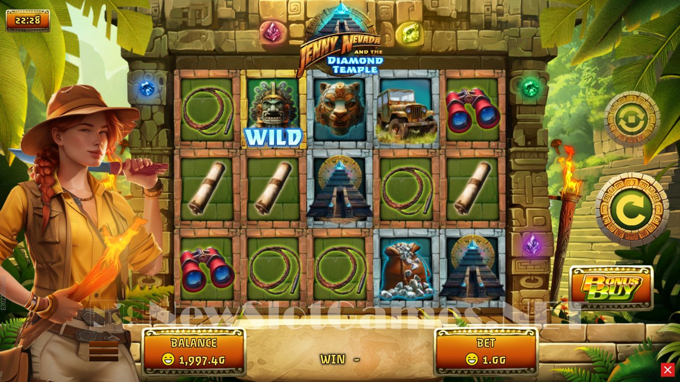 Jenny Nevada and the Diamond Temple Slot Slot Image in Demo - pic. 3