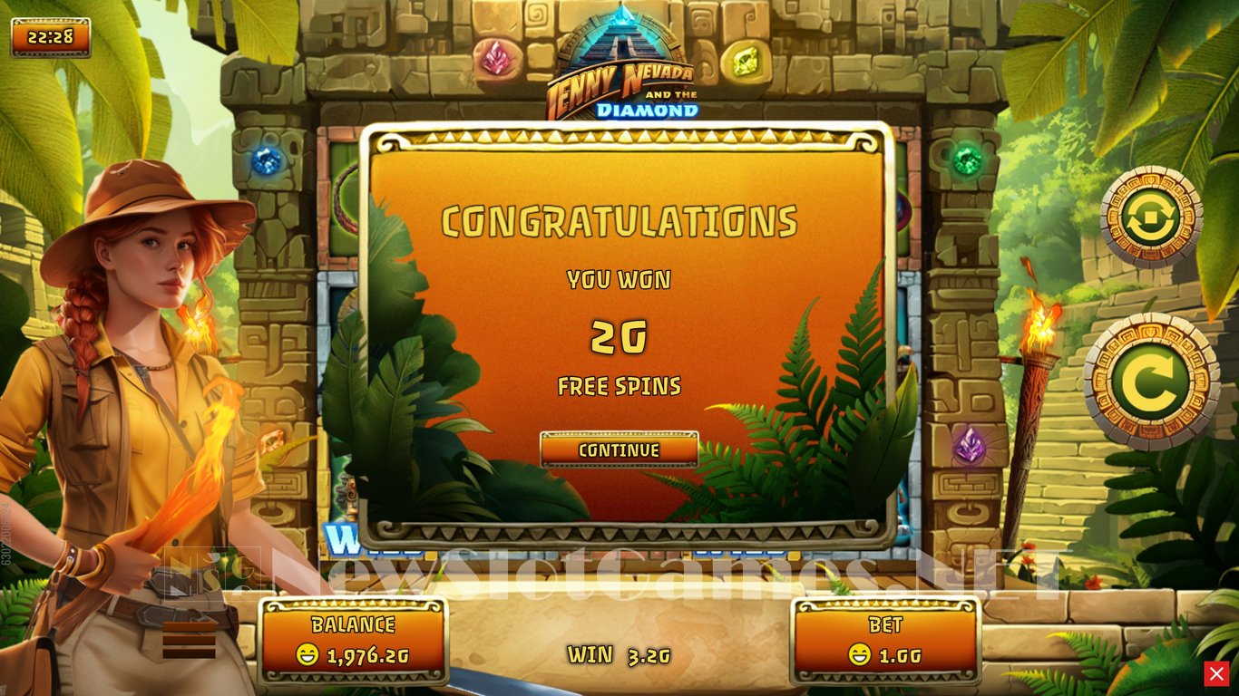 Jenny Nevada and the Diamond Temple Slot Slot Image in Demo - pic. 8