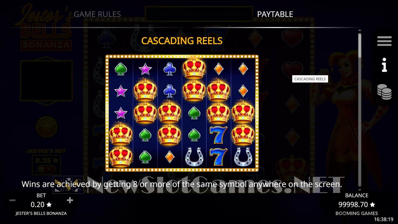 Jesters Bells Bonanza Slot Slot Image in Demo - pic. 6