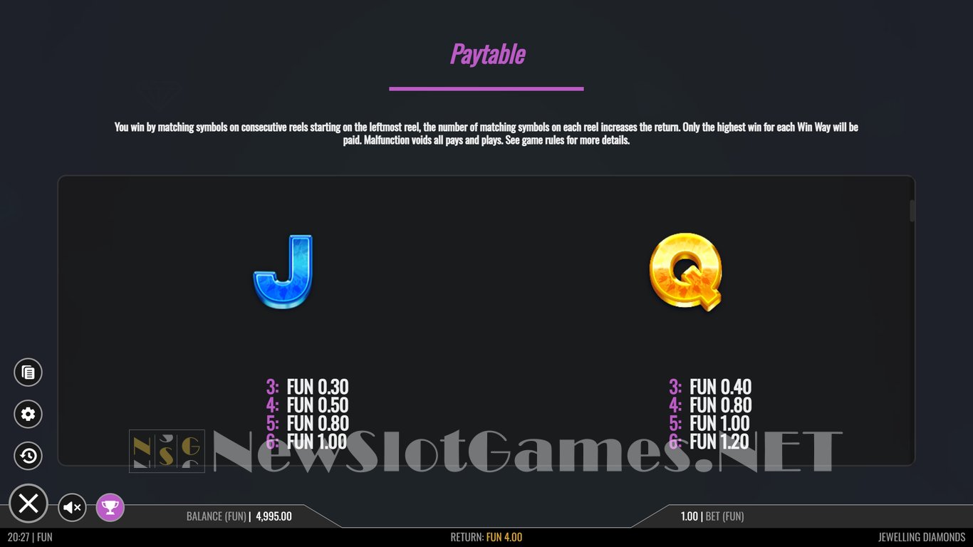 Jewelling Diamonds Slot Slot Image in Demo - pic. 8