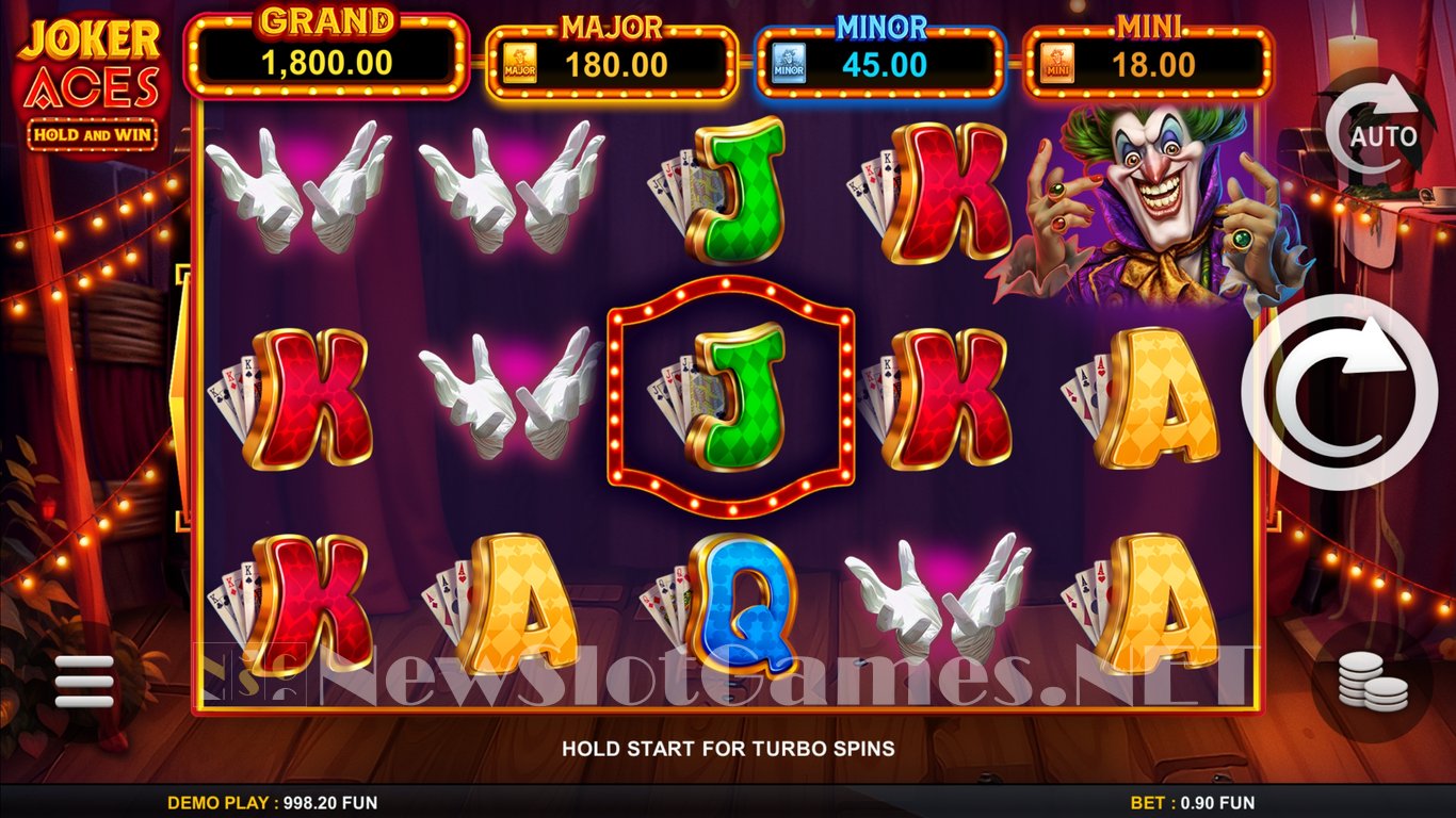 Joker Aces Hold & Win Slot Slot Image in Demo - pic. 3