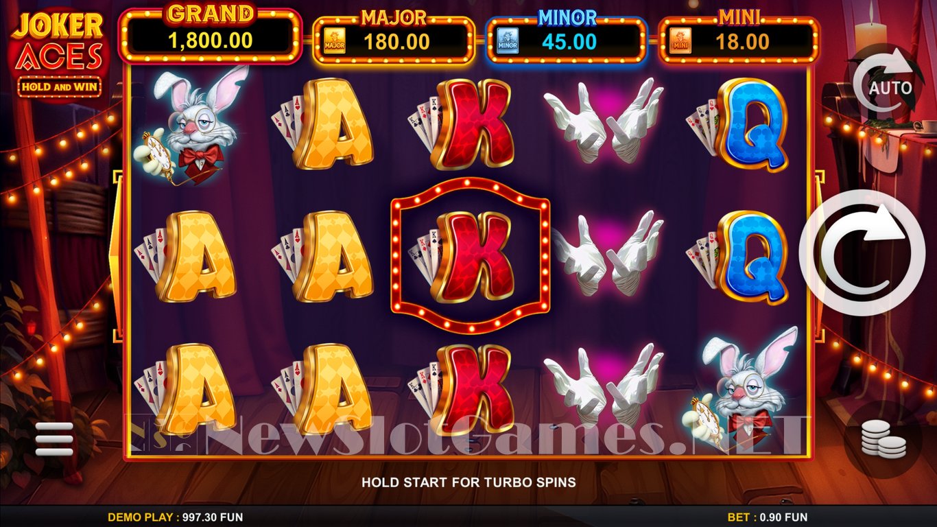 Joker Aces Hold & Win Slot Slot Image in Demo - pic. 4