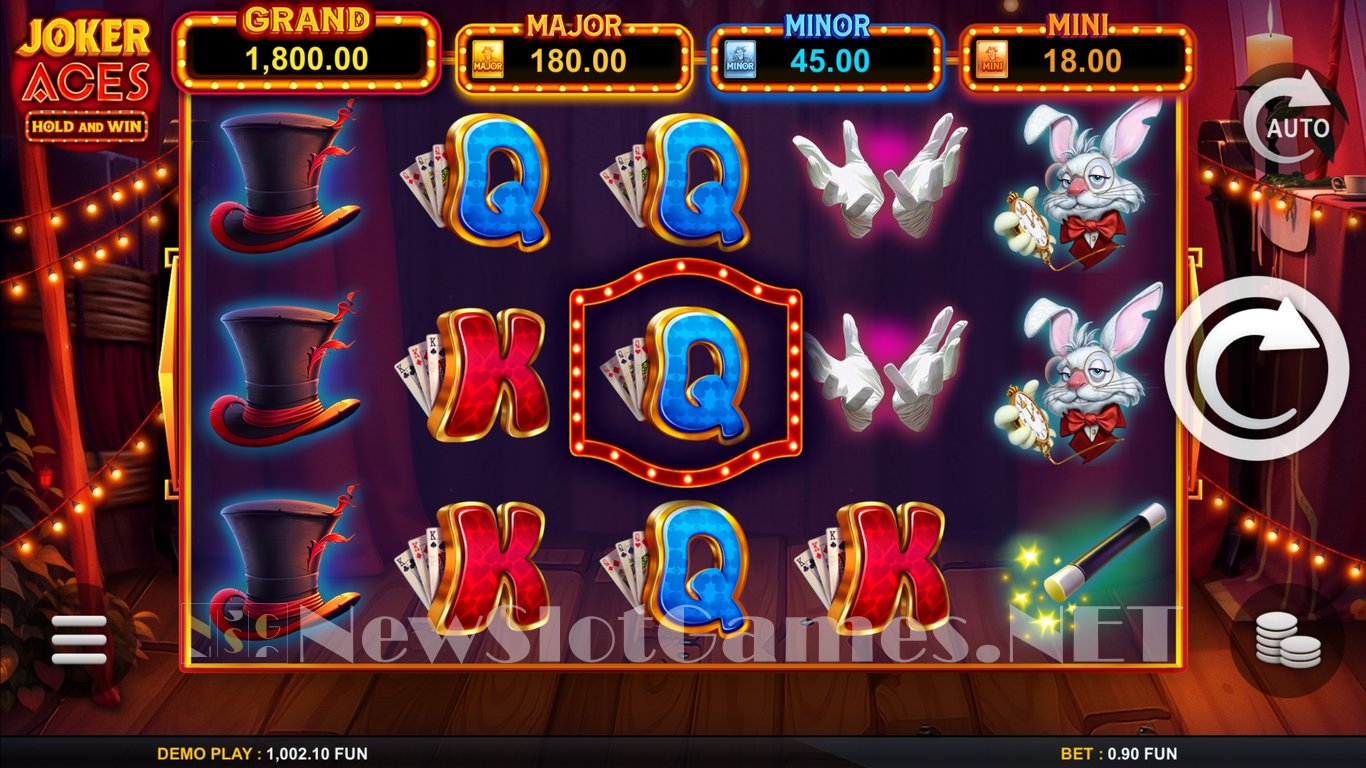 Joker Aces Hold & Win Slot Slot Image in Demo - pic. 5