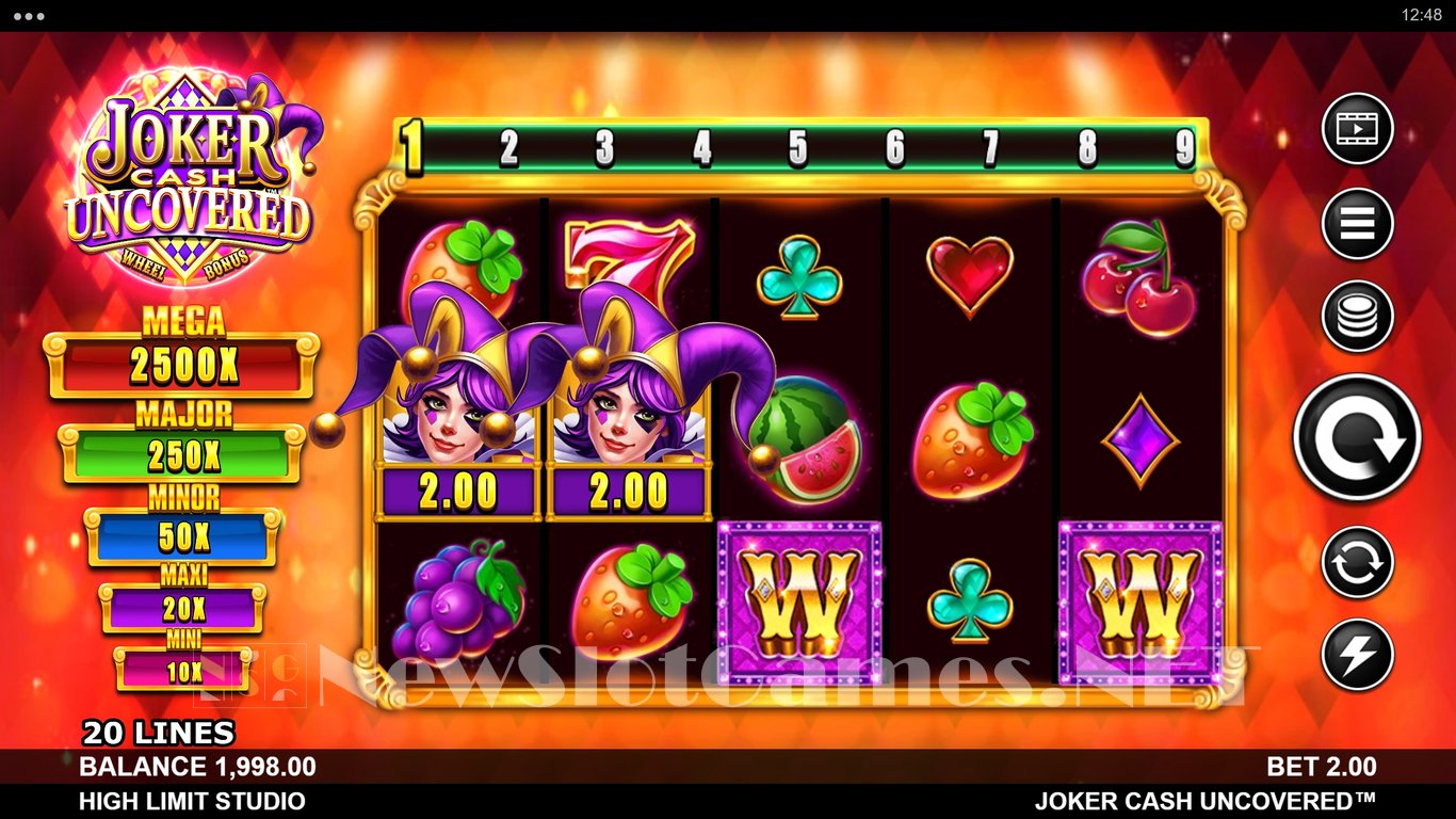 Joker Cash Uncovered Slot Slot Image in Demo - pic. 2