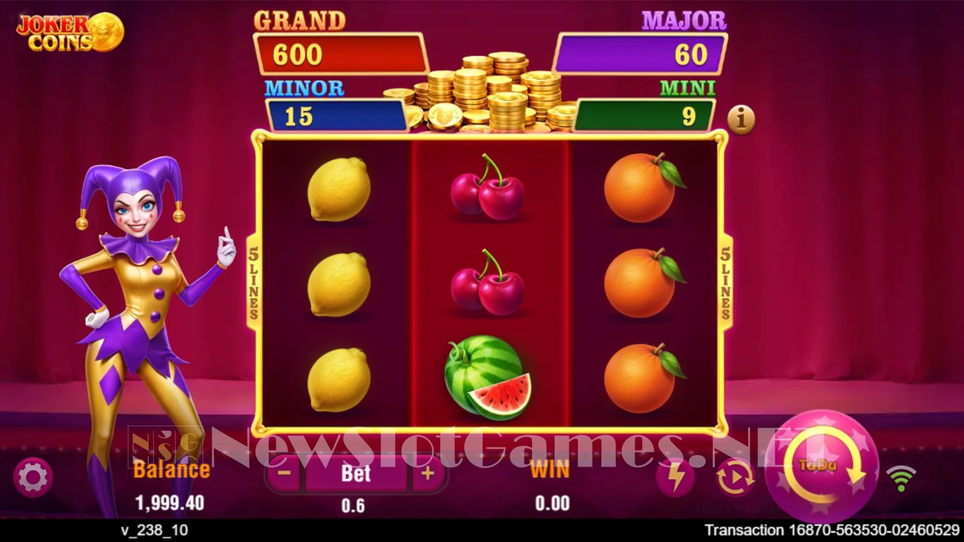 Joker Coins Hit The Cash Slot Slot Image in Demo - pic. 2