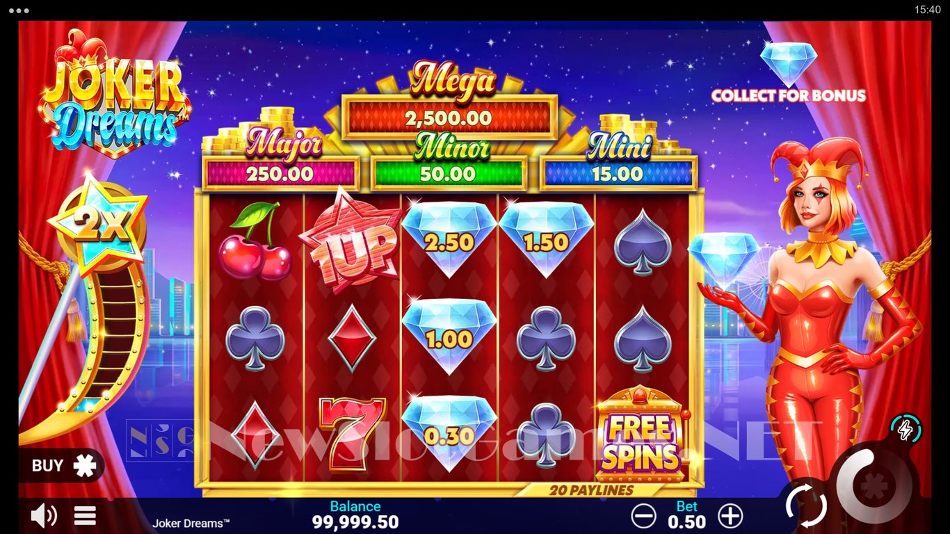 Joker Dreams Slot Slot Image in Demo - pic. 2