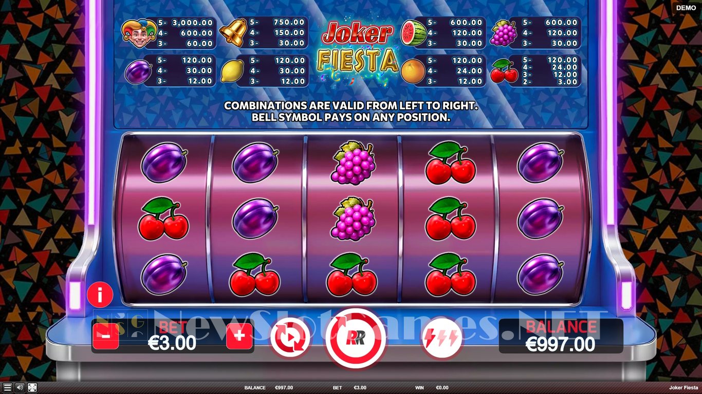 Joker Fiesta Slot Demo Image