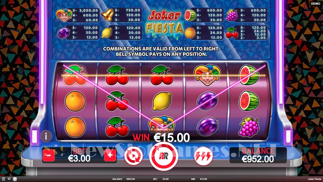 Joker Fiesta Slot Slot Image in Demo - pic. 3