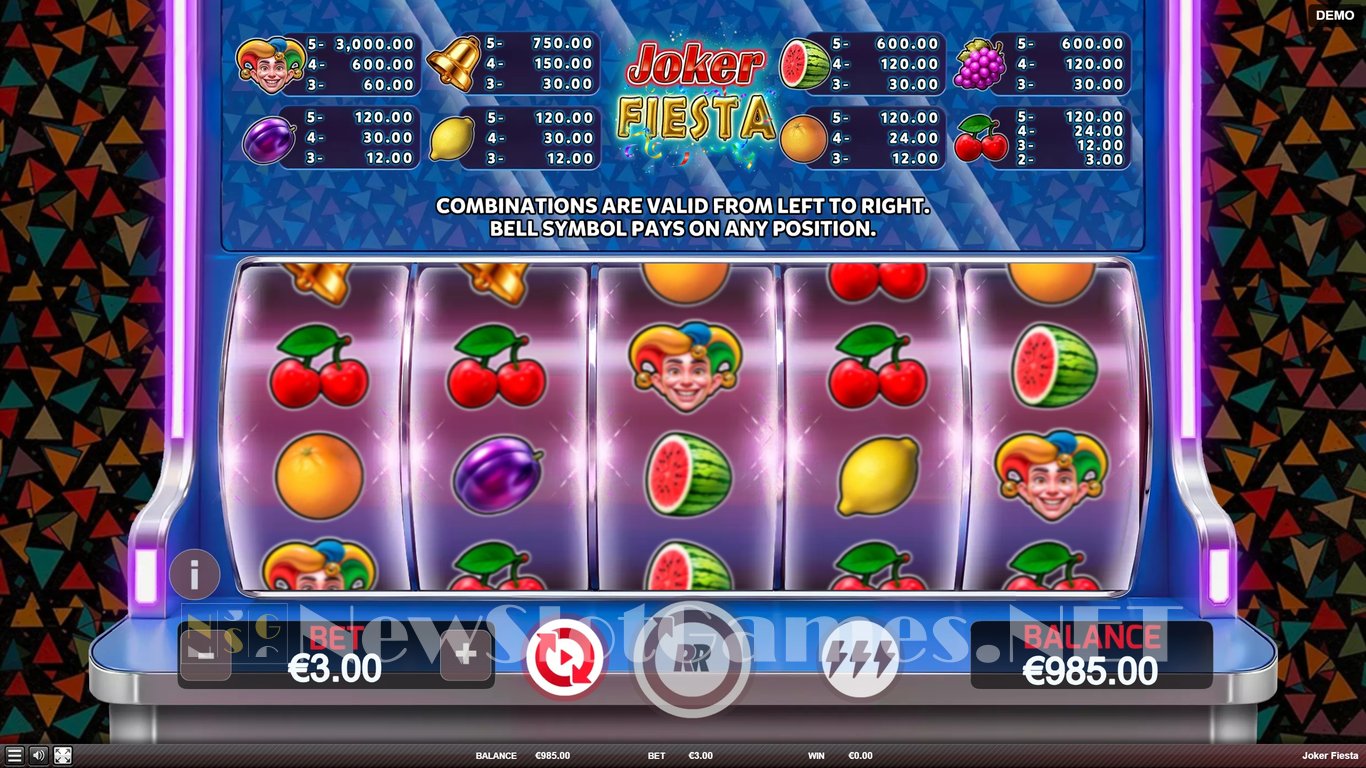 Joker Fiesta Slot Slot Image in Demo - pic. 4