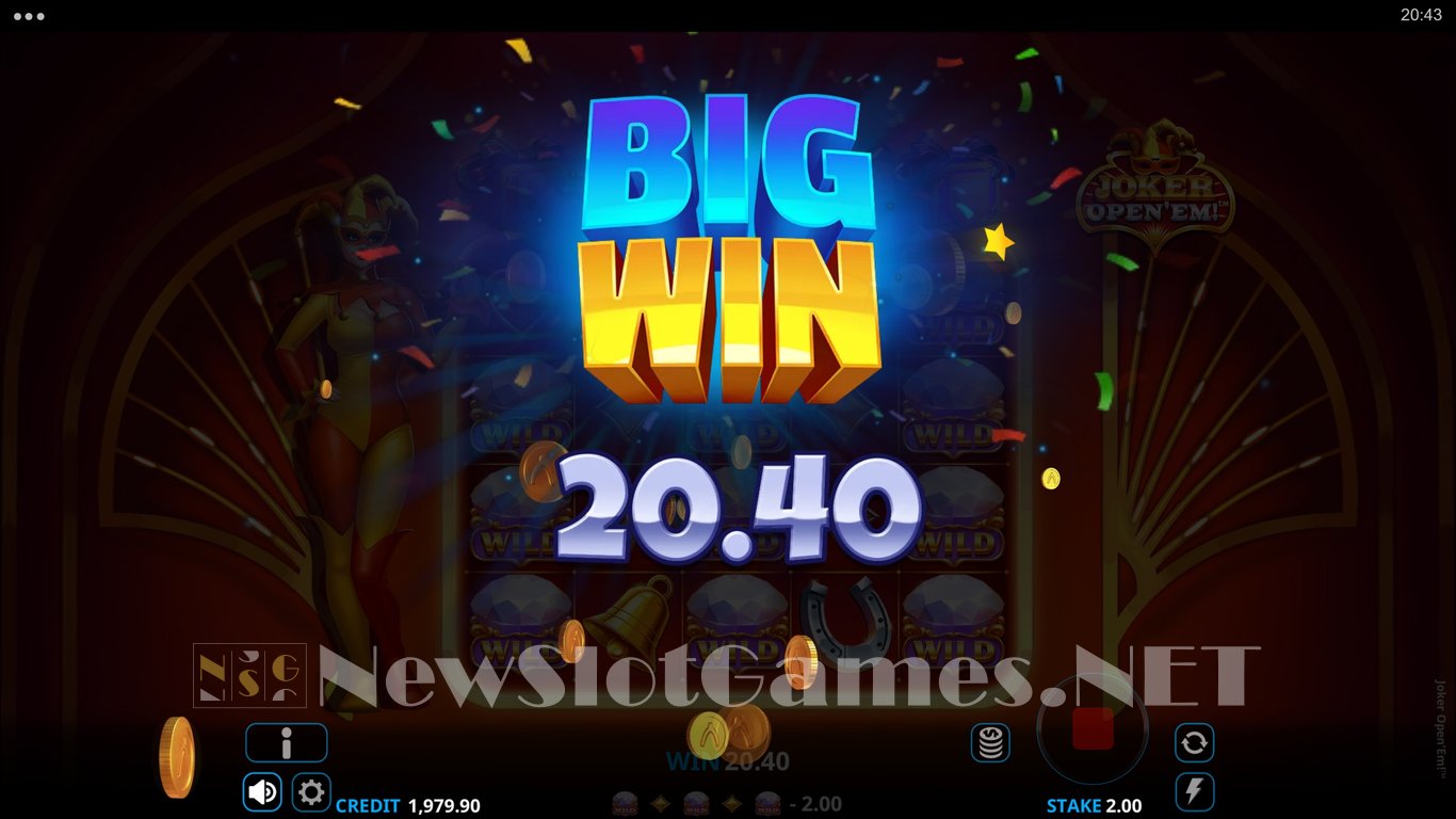 Joker OpenEm Slot Slot Image in Demo - pic. 5