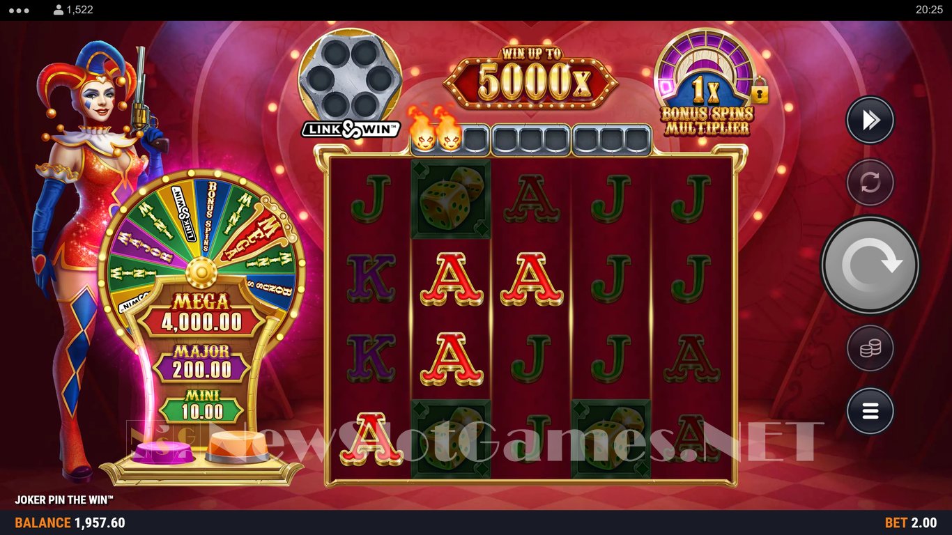 Joker Pin The Win Link & Win Slot Slot Image in Demo - pic. 3