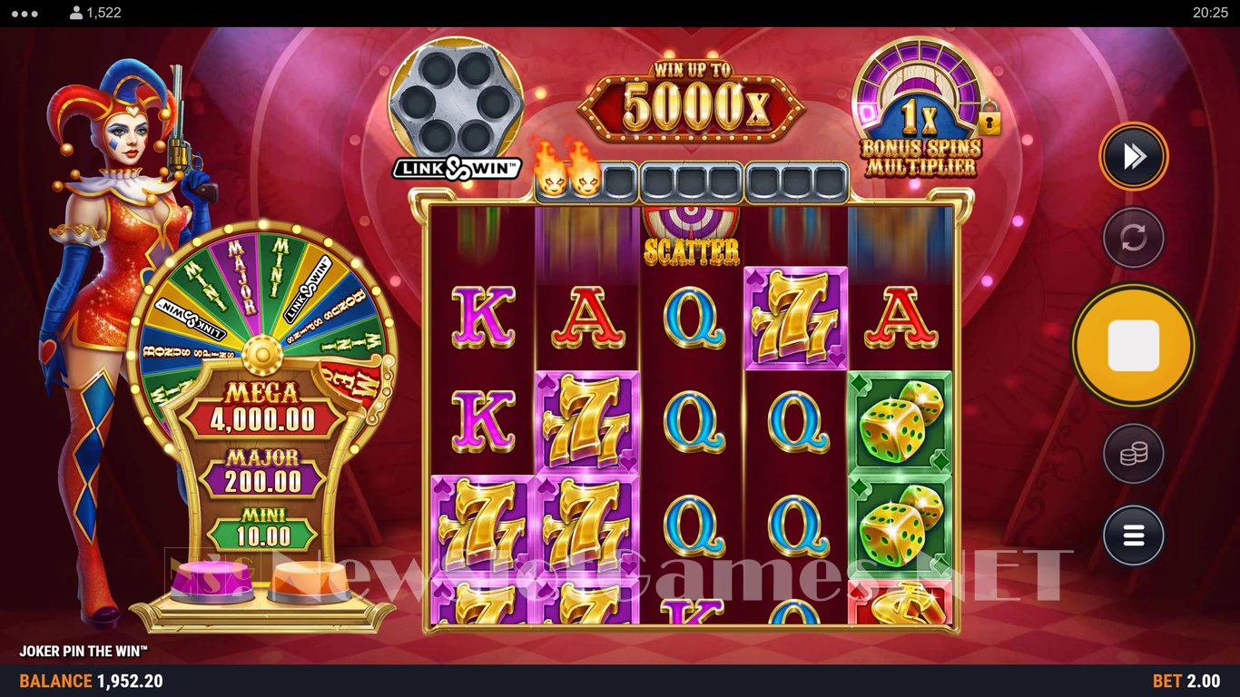 Joker Pin The Win Link & Win Slot Slot Image in Demo - pic. 4