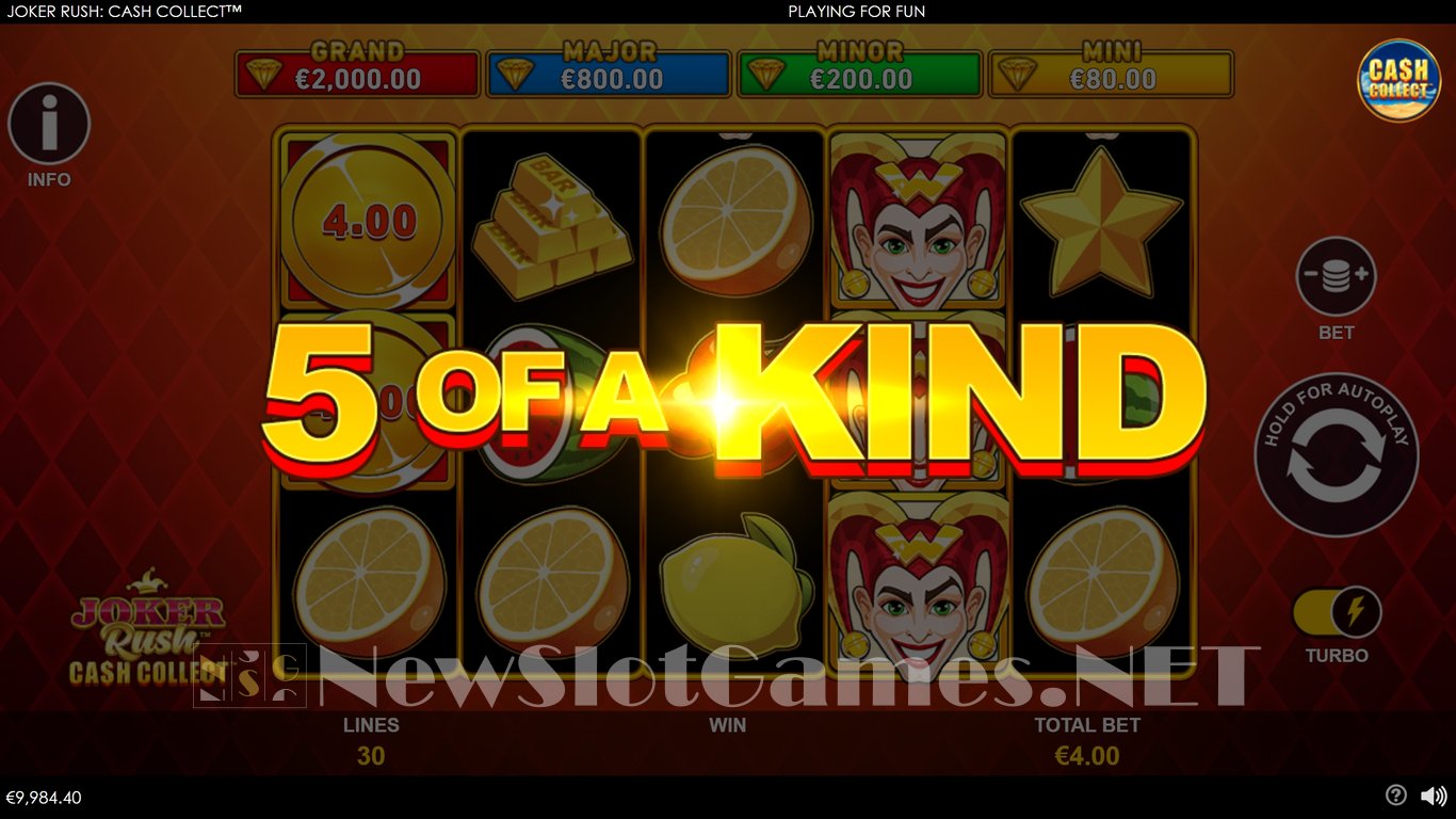 Joker Rush Collect Em Slot Slot Image in Demo - pic. 4