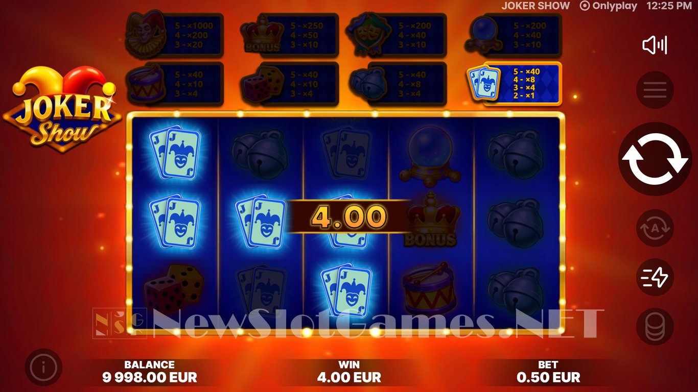 Joker Show Slot Slot Image in Demo - pic. 3
