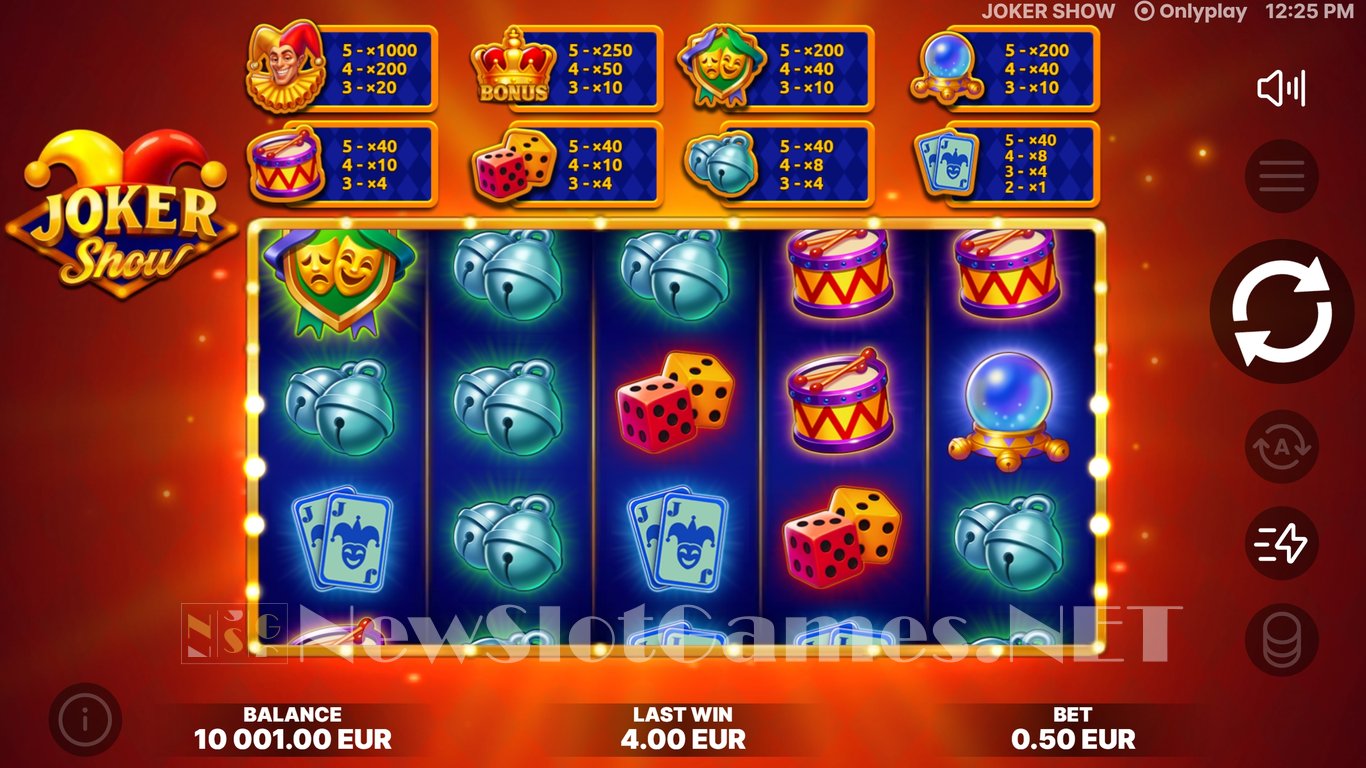 Joker Show Slot Slot Image in Demo - pic. 4