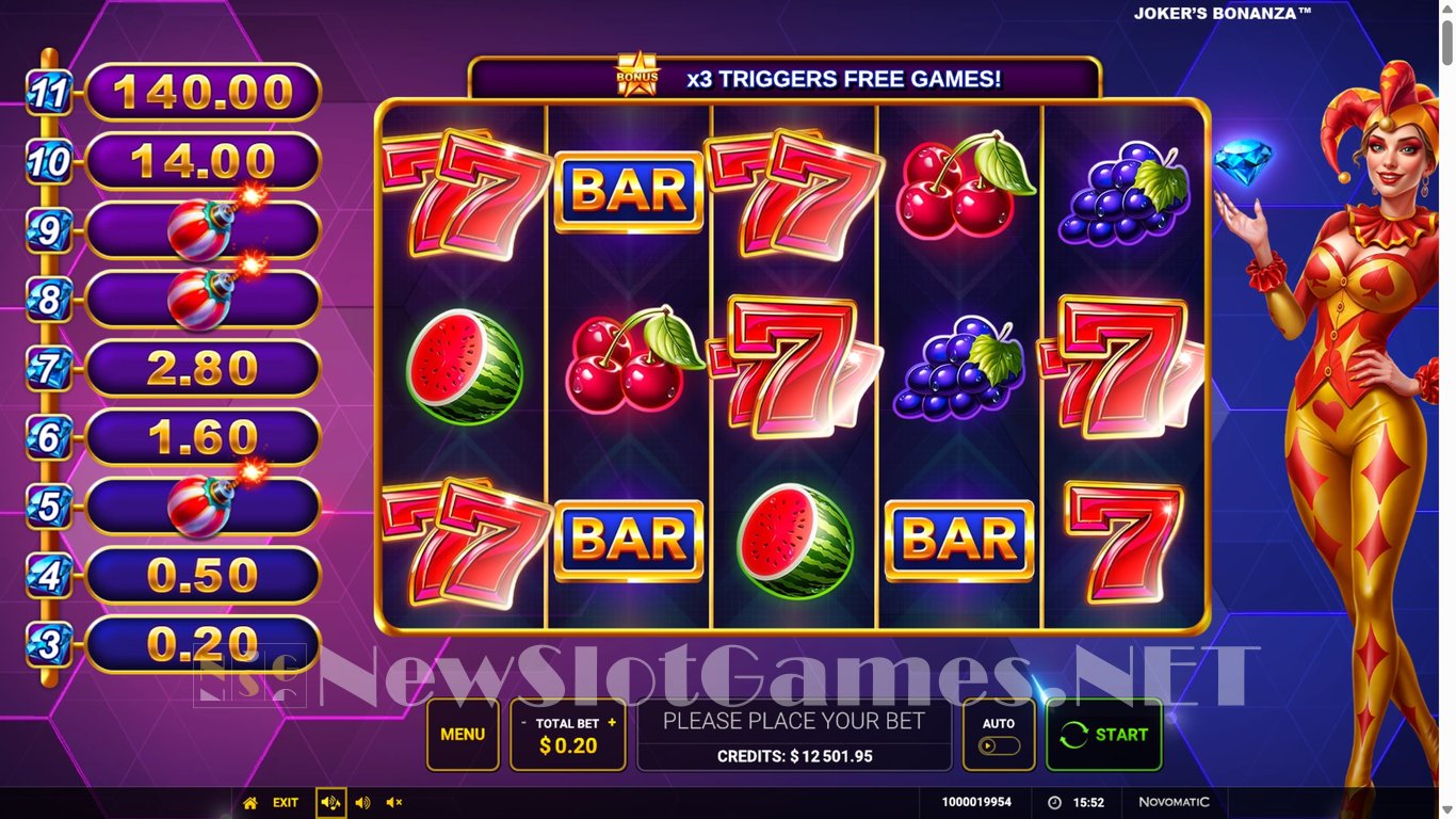 Jokers Bonanza Slot Slot Image in Demo - pic. 3