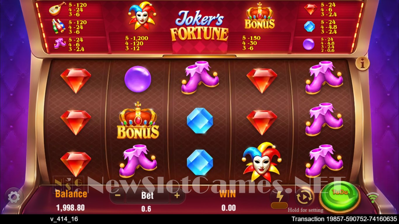 Jokers Fortune Slot Slot Image in Demo - pic. 2