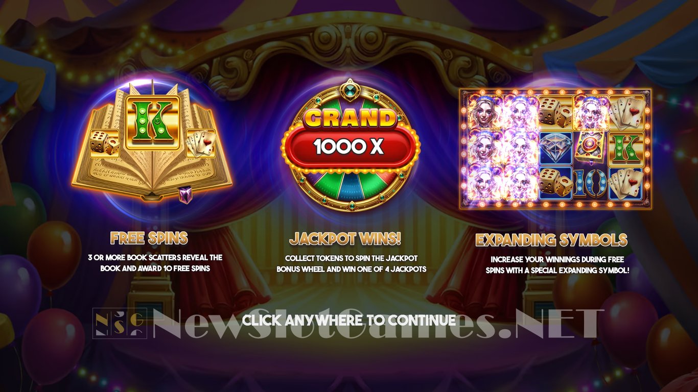 Jokers Spellbook Slot Demo Image