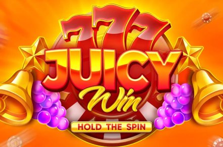 Juicy Win Hold The Spin Slot Logo